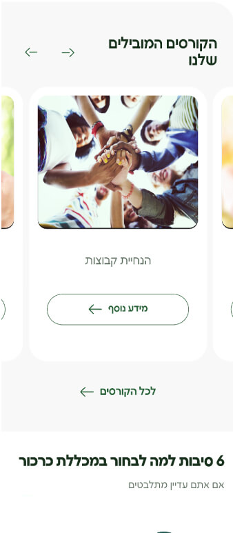 LM Web Solutions - מכללת כרכור (BeSpirit)