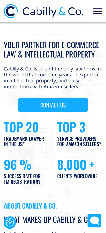 LM Web Solutions - אתר תדמית עבור Cabilly & Co.