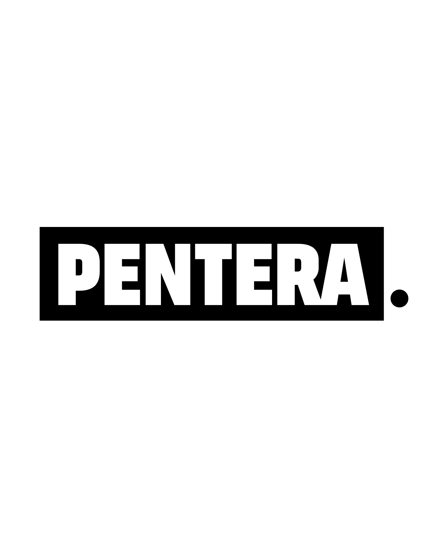 Pentera logo, black text on white background