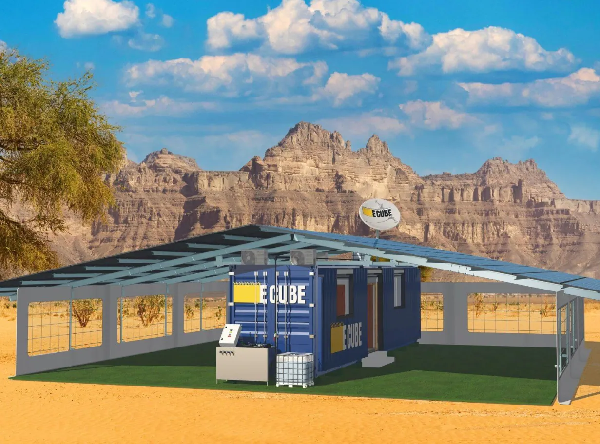Omni Cube website on desktop