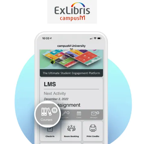 Ex Libris campusM website